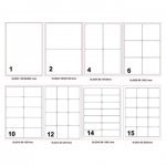 Uzlīmes uz A4 lapām